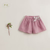 【马克珍妮 芦芙】新款夏装 女童天然亚麻透气短裤230886 商品缩略图0