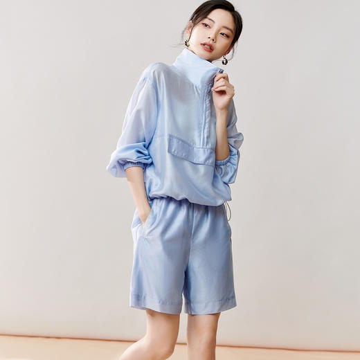 剩S 芳外【微透运动轻薄套装】2024夏季新款防晒空调衫女式套装 商品图1