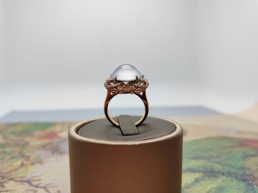 翡翠 白冰蛋戒指吊坠两用款 商品图2