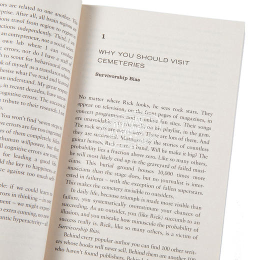 【中商原版】清醒思考的艺术 英文原版 The Art of Thinking Clearly Rolf Dobelli 商品图3