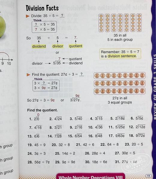 【中商原版】Progress in Mathematics StudentEdition Grade4 进步数学学生书 四年级 英文原版 进口图书 小学教材教辅参考 商品图7