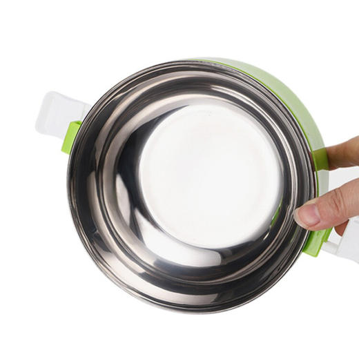 联创（LIAN）保温饭盒 不锈钢双层便当盒 DF-CP0616M 绿色 商品图3