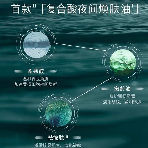 法国 LA MER海蓝之谜 夜间柔酸复合酸面部精华油 30ml 商品图2