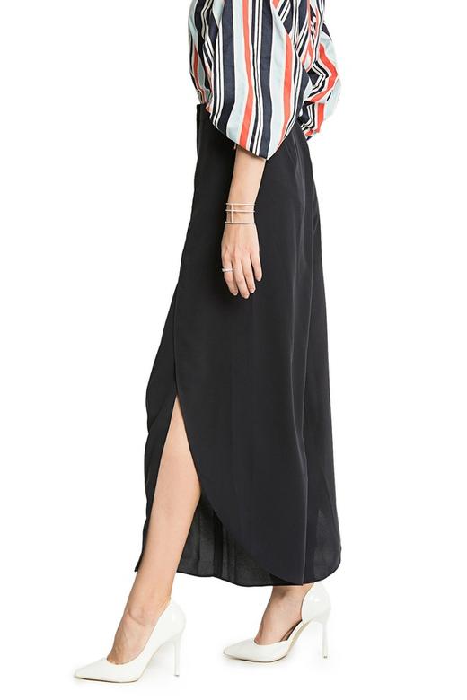 AVA 深蓝色简约阔腿裤 2081 商品图2