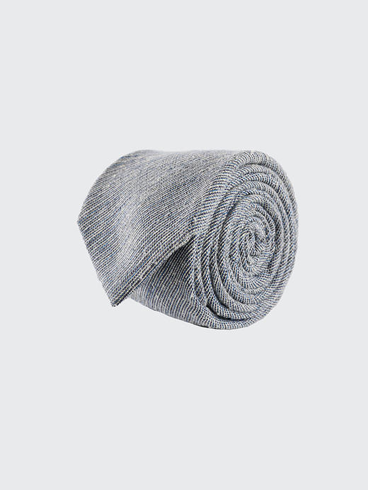 callisto蓝色桑蚕丝混纺领带 SNCTE012BL 商品图1