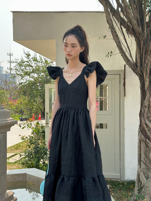 【门店同款】夏季度假风小众飞袖连衣裙 150713479 商品图1