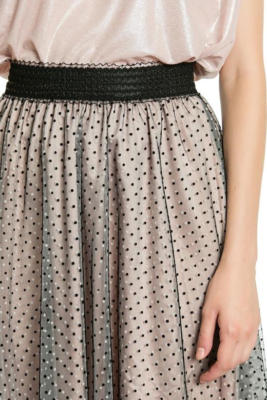SUMMER & SAGE 透明波点纱质半裙 3124 商品图3