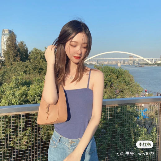 杨树林复古腋下包/奶茶杏色 商品图3