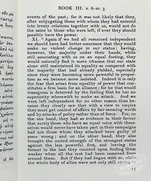 【中商原版】History of the Peloponnesian War1-8 英文原版Thucydides 商品图5