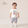 英氏童装23夏季新款短袖T恤男女宝纯棉薄款套头上衣YRTCJ2P345A 商品缩略图0