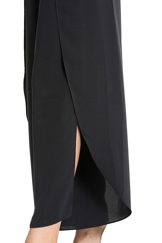 AVA 深蓝色简约阔腿裤 2081 商品图4