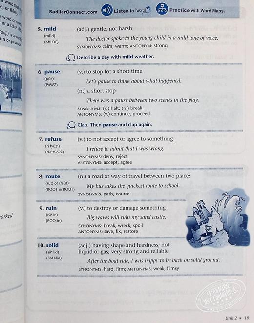 【中商原版】Vocabulary Workshop 2020 Student Edition Grade 3词汇工作坊学生书三年级 英文原版 进口图书 教材教辅参考书 商品图6