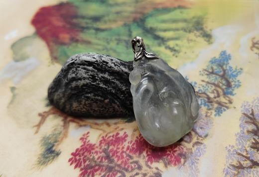 冰润黄加绿吊坠 商品图5