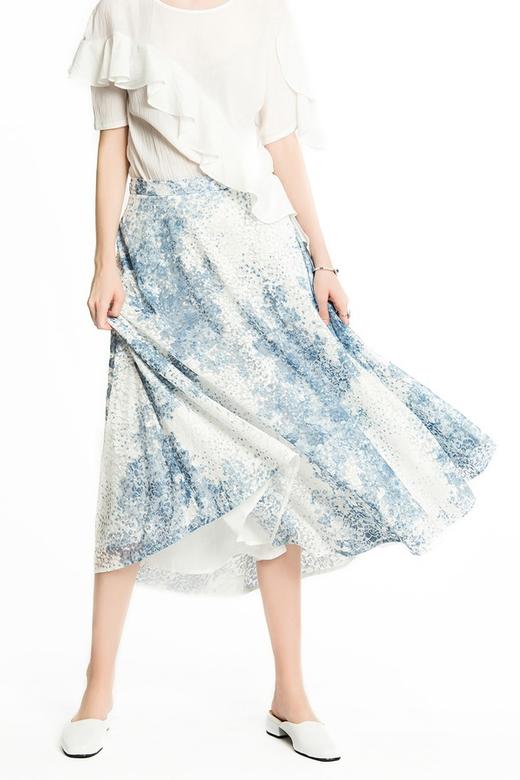 MYMO 泼墨印花半身裙 1933 商品图0