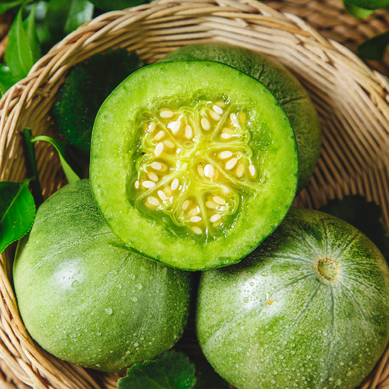 【绿宝甜瓜】山东绿宝甜瓜 绿宝花美人甜瓜 3斤/5斤装