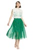 JUCY JUDY 绿色双层花卉半裙 3049 商品缩略图4