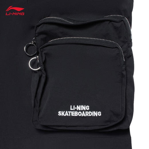 【M断码】李宁中国李宁休闲短裤男子2023新款滑板系列运动裤裤子AKST065【库存有限，如无货将做退款，介意慎拍！】 商品图5