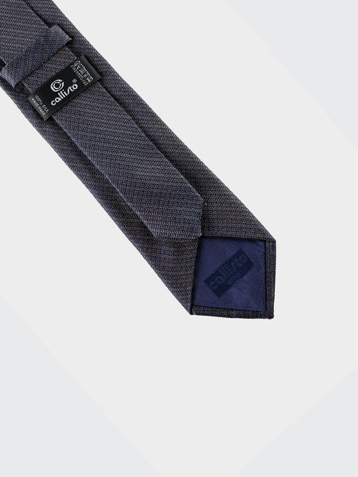 callisto灰色全桑蚕丝领带 FRCTE022C 商品图2