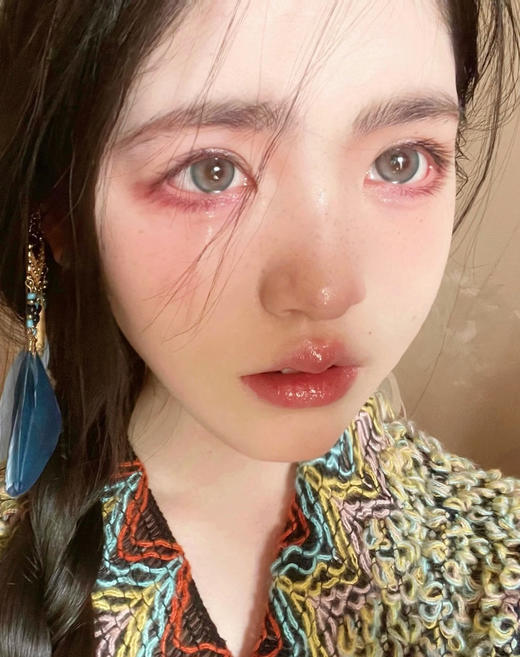 店主推荐丨蝶豆花灰蓝绿·Leenscolor丨14.2mm（年抛/2片装） 商品图7