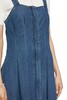 SUMMER & SAGE 蓝色插袋吊带牛仔裙 6830 商品缩略图2
