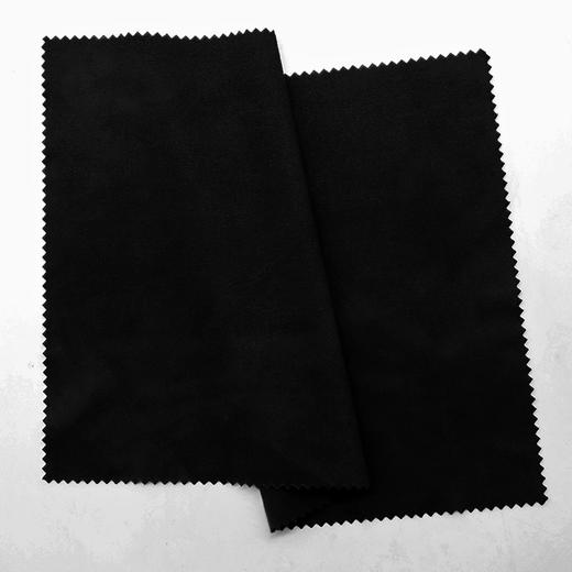 擦鞋黑布 皮具护理绒毛抛光布 鞋擦柔软清洁上鞋油抛光 商品图0