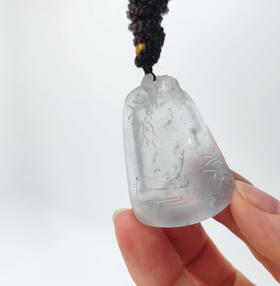 翡翠 冰种 飘花  挂件