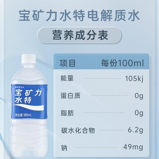 宝矿力水特POCARI SWEAT 电解质饮料 900ml/瓶 商品图1