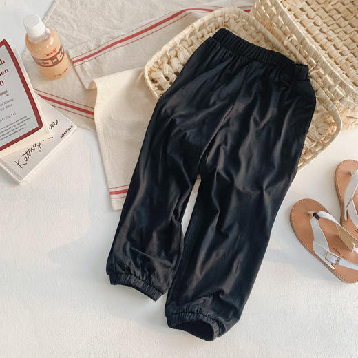 【儿童夏季防蚊裤】女童夏季防蚊裤莫代尔薄款2023年儿童软软裤宝宝宽松哈伦裤长裤子 商品图6