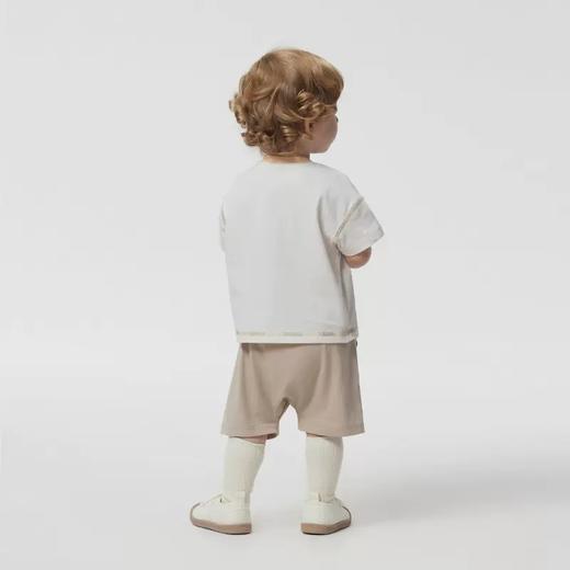 英氏儿童T恤男宝夏装纯棉外出洋气短袖上衣2023新款YRTCJ2P348A 商品图2