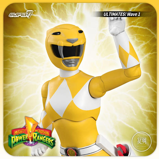 现货 Super7 恐龙战队终极系列1 绿衣战士 黄衣战士 霸王龙佐德 商品图5