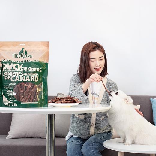 Meatyway爵宴纯鸭肉干狗零食小型犬磨牙洁齿幼犬宠物狗100g 商品图6