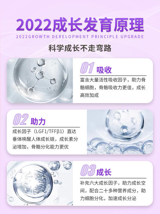 长高高双益成长奶粉 儿童青少年助力成长 商品图2