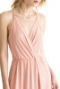 BCBGeneration 粉色垂坠围裹式吊带连衣裙 402 商品缩略图4