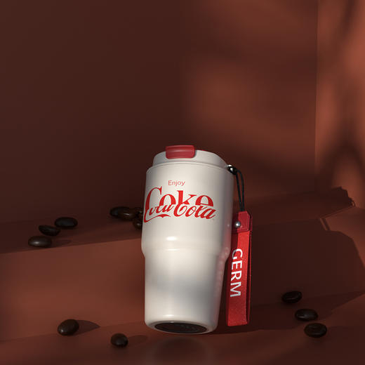 GE-CK22AW-K16陶瓷款可口可乐联名款咖啡杯白 商品图3