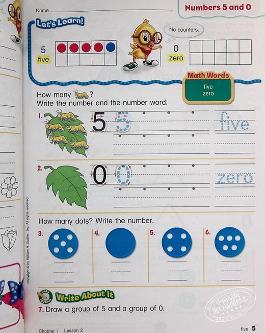 【中商原版】Progress in Mathematics StudentEdition Grade1 进步数学学生书 一年级 英文原版 进口图书 小学教材教辅参考 商品图6