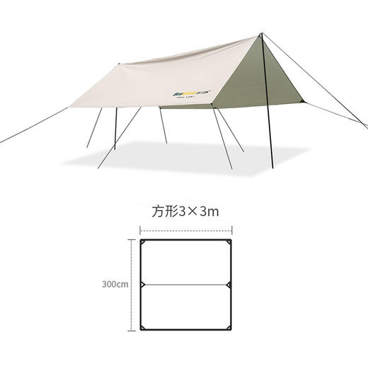 纵贯线户外天幕帐篷TM-02 商品图3