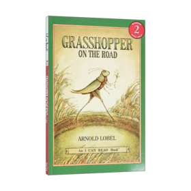 Collins柯林斯 英文原版 Grasshopper on the Road 蚱蜢要去旅行 I Can Read 2 汪培珽书单第三阶段 英文版 进口英语原版书籍