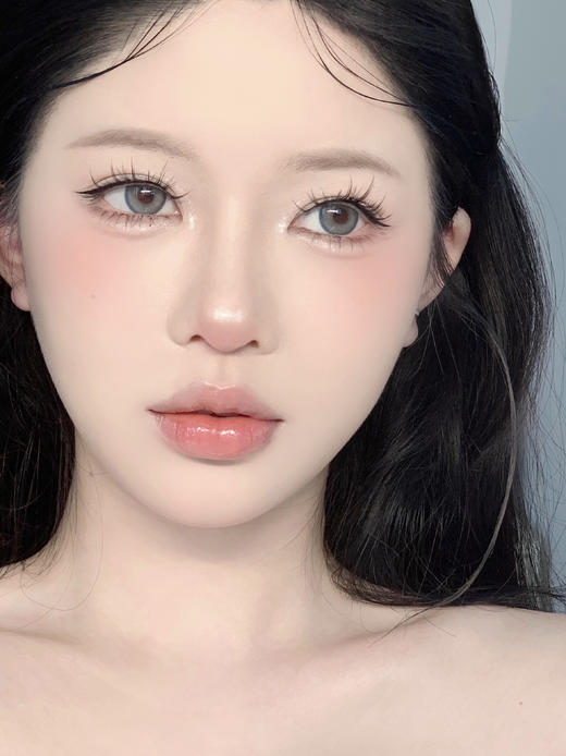 店主推荐丨蝶豆花灰蓝绿·Leenscolor丨14.2mm（年抛/2片装） 商品图2