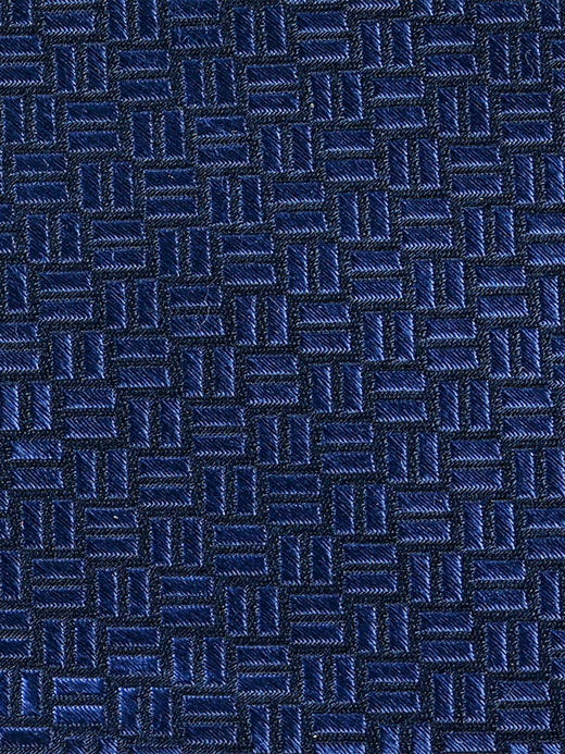 callisto深蓝色全桑蚕丝领带 FRCTE042C 商品图3