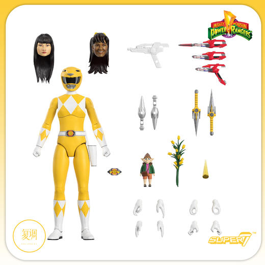 现货 Super7 恐龙战队终极系列1 绿衣战士 黄衣战士 霸王龙佐德 商品图9