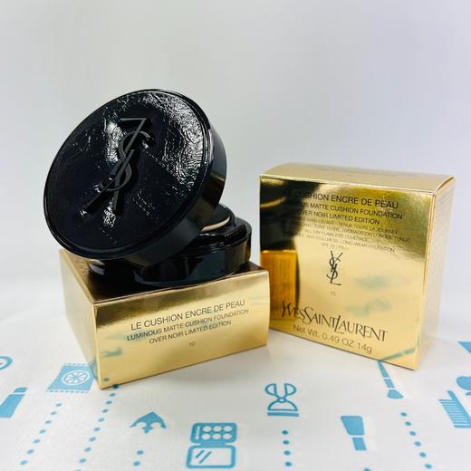 YSL全黑皮革气垫 (niki 限量版)（788960）（788977） 商品图1