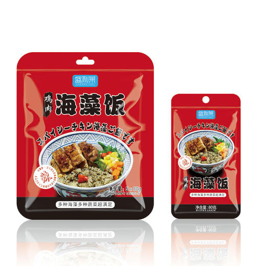 即食海藻饭（鸡肉香辣味）80g 商品图0