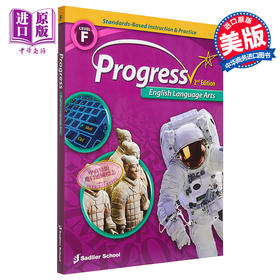 【中商原版】Progress English Language Arts ELA 2022 Student Worktext Grade 6提高英语语言艺术ELA 学生文本 六年级