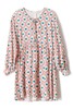 SUMMER & SAGE 几何爱心印花系带连衣裙 7068 商品缩略图3