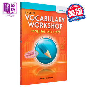 预售 【中商原版】Vocabulary Workshop 2022 Student Edition Grade6 Level A词汇工作坊学生书六年级 英文原版进口教材教辅参考书