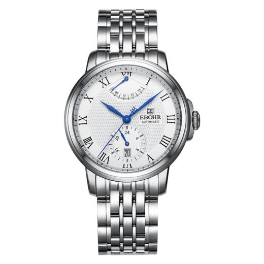 EBOHR 依波表 大师系列 男士自动机械表纳米镀膜防水实心钢带手表 1084 商品图1