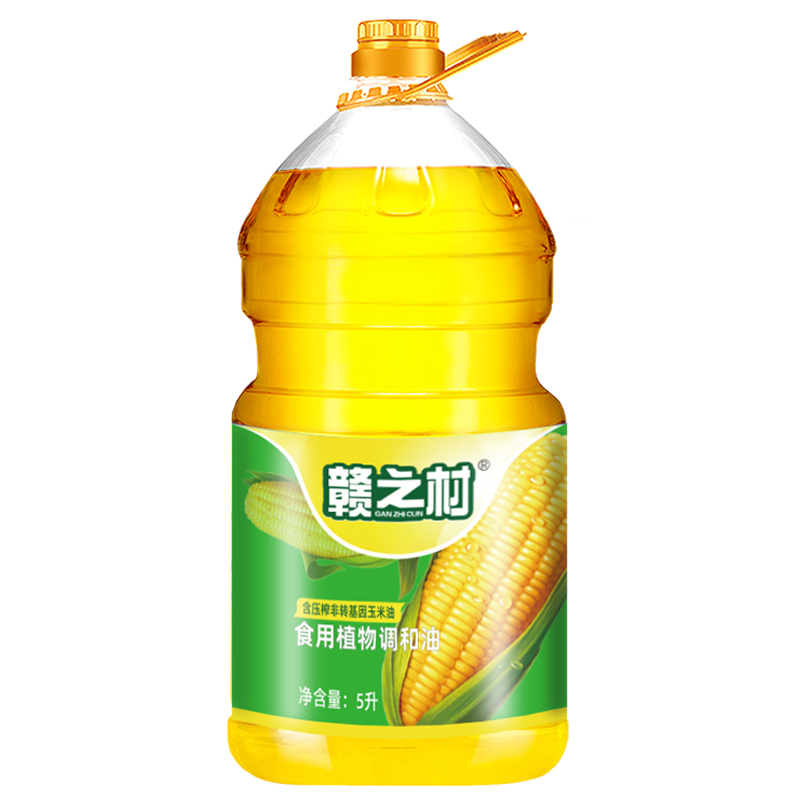 【仅供集采】赣之村玉米调和油5L*4 整箱