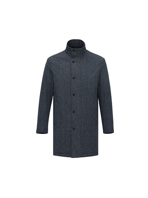 callisto深蓝纹理全棉立领棉风衣  SRFES026C 商品图3