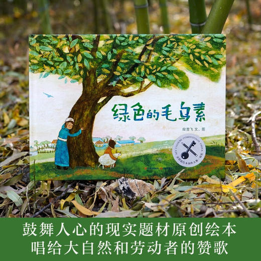 暖房子华人原创绘本 绿色的毛乌素 3-6岁 段雪飞 著 儿童绘本 商品图1