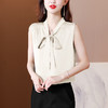 时尚内搭，蝴蝶结飘带背心外搭衬衣上衣KQL-A69N8339 商品缩略图3
